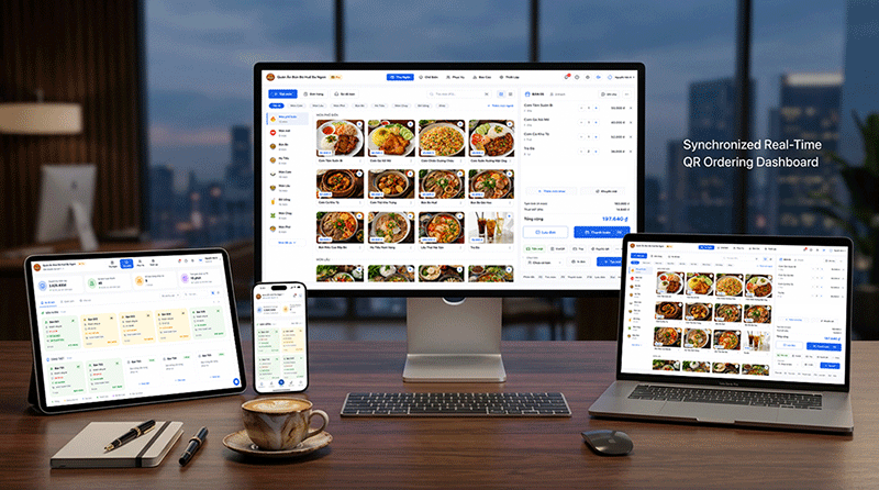 Đồng bộ các màn hình giao diện